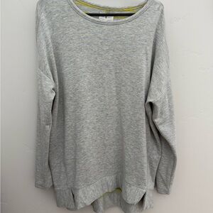 Gray Long Sleeve Sweatshirt